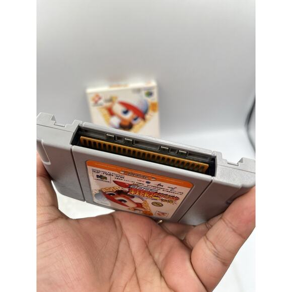 Boxed Nintendo 64 N64 Jikkyou Powerful Pro Yakyuu 2000 - NTSC-J Japan - Picture 8 of 14